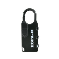 Замок навесной кодовый 605 черный НОРА-М