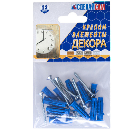 Набор № 9 для крепления элем.декора 12 шт