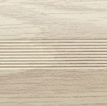 Порог алюм п/к (кант) 40мм 0,9 дуб жемчужный DOMOLETTI