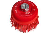 Щетка д/УШМ чашка нейлоновая ф 65 хМ14 VERTEX