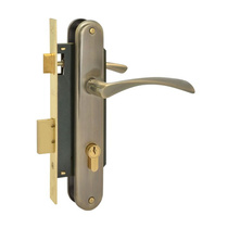 Замок врезной N100-85 К (ст.бронза) NORA-M