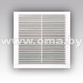 Решетка вентиляционная вытяжная 138х138 1313С коричневая