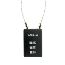 Замок навесной кодовый 620 черный НОРА-М