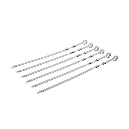 Набор шампуров BOYSCOUT 45 см, 6 шт, в чехле, (арт.61327)