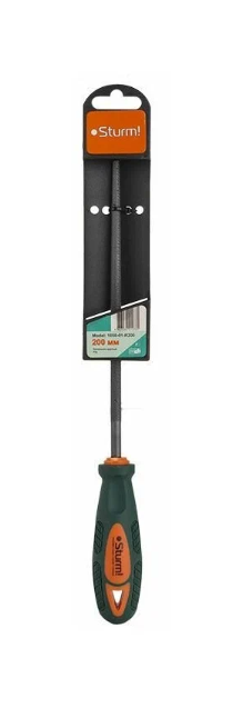 Напильник круглый 200 мм. фибергл. рук-ка Sturm! 1050-01-R200