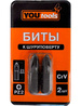 Бита PZ2х 25 мм (к-т 2шт) YOURTOOLS