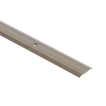 Порог алюм п/к 25мм 0,9 ясень серый DOMOLETTI