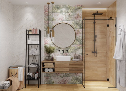 Плитка Aventura декор тропики 250x500x8, ОАО Березастройматериалы