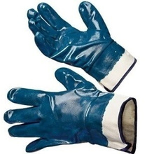 Перчатки рабочие защитная манжета(крага), размер 10.5