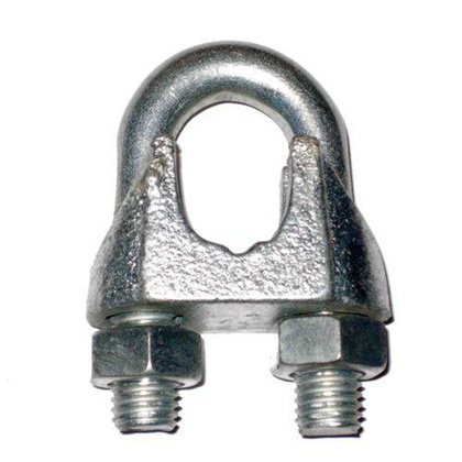 тр Зажим для стальных канатов DIN 741 оцинкованный 10 мм