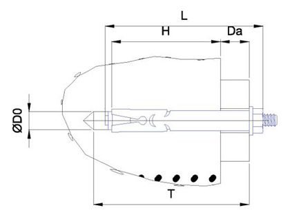 Анкерный болт - с гайкой 20.0х150 (2 шт.)