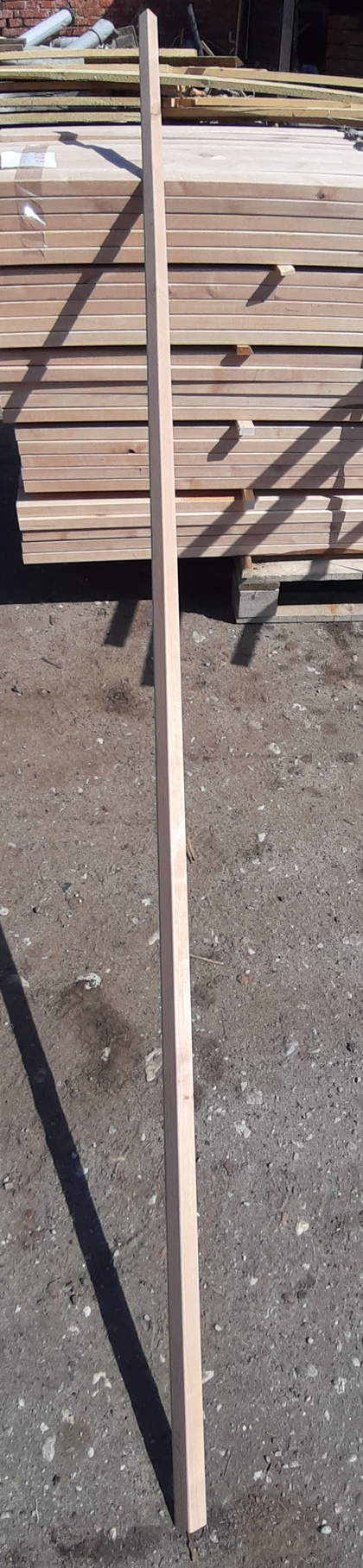 Уголок наружный 30х30х2200 мм, сорт А. ольха