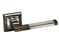 Ручки раздельные PALIDORE А-220ВН/РС черный никель/хром