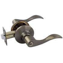 Защелка межкомнатная ISPARUS (стар.бронза) ЗВ1-01 (ключ/фикс.)