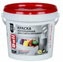 Краска для стен и потолков DALI белоснежная 0,9 л Рогнеда