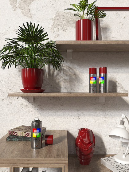 Краска Coralino  RAL 3005 (520 мл, красное вино)