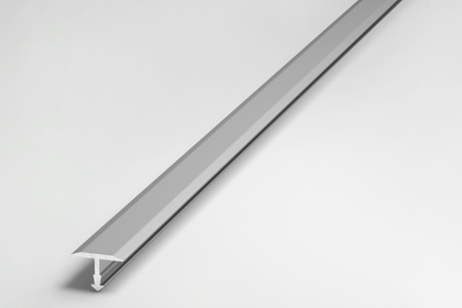 Порог алюм Т-обр 13мм/1,8м анод серебро матовое, DOMOLETTI