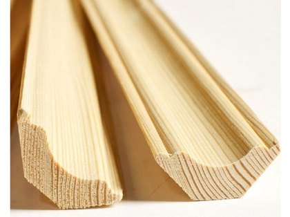 Плинтус евро ПЕС-70, L=2,2м сращённый, безсучковый, хвоя