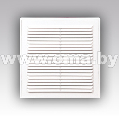 Решетка вентиляционная вытяжная 208х208 2121Р бежевая