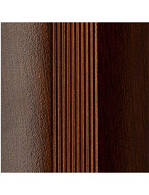 Порог алюм. п/кругл 38мм/1,8м венге, DOMOLETTI