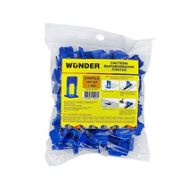 Система укладки плитки 1мм - Клипса мини (100шт/уп) WUNDER