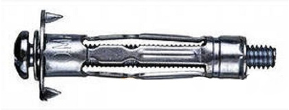 Дюбель - мет. для пуст.констр. 5.0х53(52) под клещи/отвертку (10 шт.)