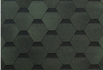 Черепица SHINGLAS Оптима, зеленый S3м2