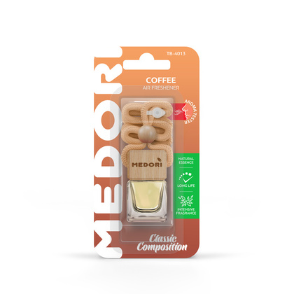 Ароматизатор Medori Кофе бутылочка с квадр.крышкой ТВ-4013