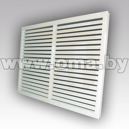 Решетка радиаторная вентиляционная ПВХ 600х600 (арт. П6060Р сл.кость)