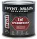 Грунт-эмаль по ржавчине 3 в 1 Dali 0,75л графитовая серебристый