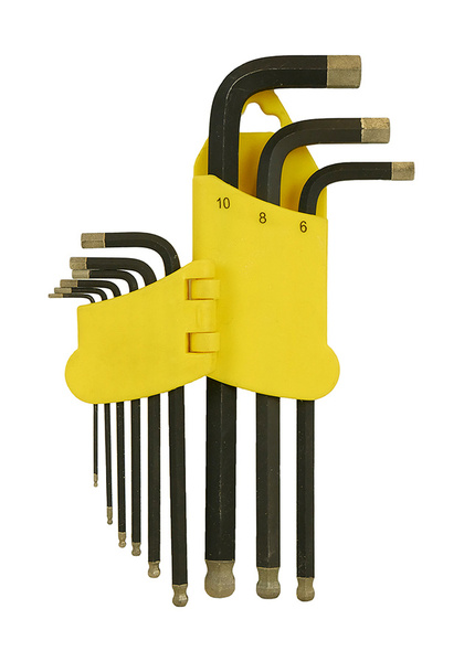 Набор шестигранных ключей 9шт (1.5-10мм) Hanskonner HK1045-04-9-L