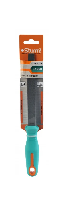 Напильник плоский 150 мм. фибергл. рук-ка Sturm! 1050-01-F150