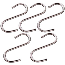 Комплект малых крючков для рейлинга, хром, 5 шт