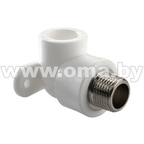 PPR-3 Угольник комбинированный с креплением ПП D20-1/2НР