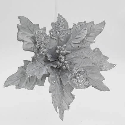 Цветок новогодний Snowy Калядны час 30 см