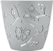 Горшок для цветов Butterflies, 0,7л, D115мм, жемчужно-серый