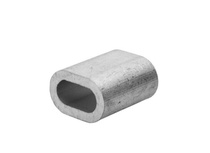 Зажим троса алюминиевый 6 (4 шт) Bohrer