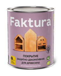 Покрытие FAKTURA защитно-декоративное для древесины палисандр 0,7 л