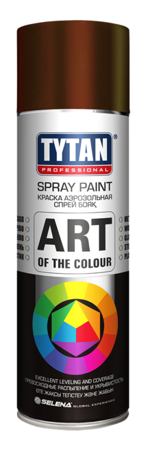 Краска аэрозольная TYTAN Professional RAL 8017 коричневая 400мл