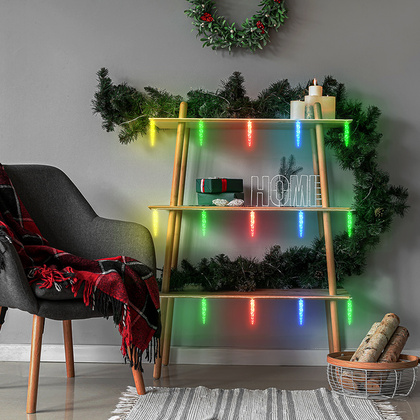 Электрогирлянда Нить Сосульки Vegas, 1,5м, арт. 55170