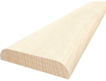 Нащельник плоский сращенный 6х30х1000 мм, Экстра, хвоя
