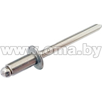 Заклепка плоск. 4,8х12 нерж.A2 фас 10 шт