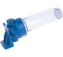 Корпус прозрачный 10SL, с возд. кл., лат. резьба 1/2 (FHPR12) (444)