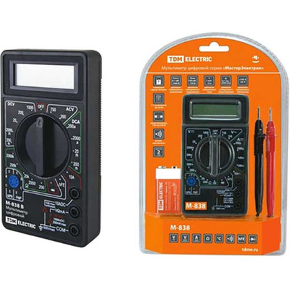 Мультиметр цифровой  TDM SQ1005-0003