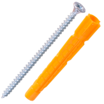 Дюбель универсальный 6x52 с самор.4x70 14 шт