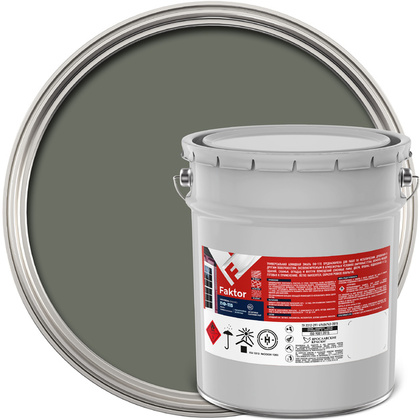Эмаль ПФ-115 FAKTOR серая 20 кг