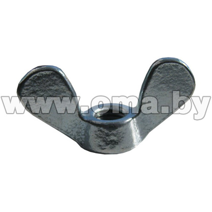 Гайка  барашковая  М8 оцинк. DIN 315