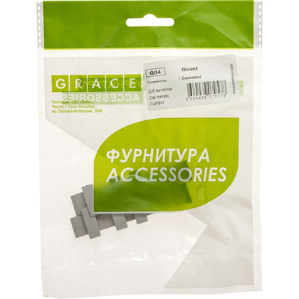 Соединитель Qvant Q04 Дуб металлик (2шт)