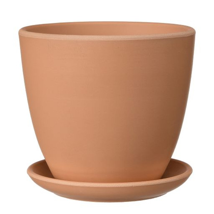 Горшок керамический Терракота крокус №2, 12,3х14,9