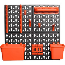 Панель инструментальная Blocker Expert с наполнением большая 652х100х326 мм черный/оранжевый